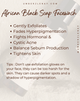 2 oz Liquid African Black Soap Face Wash