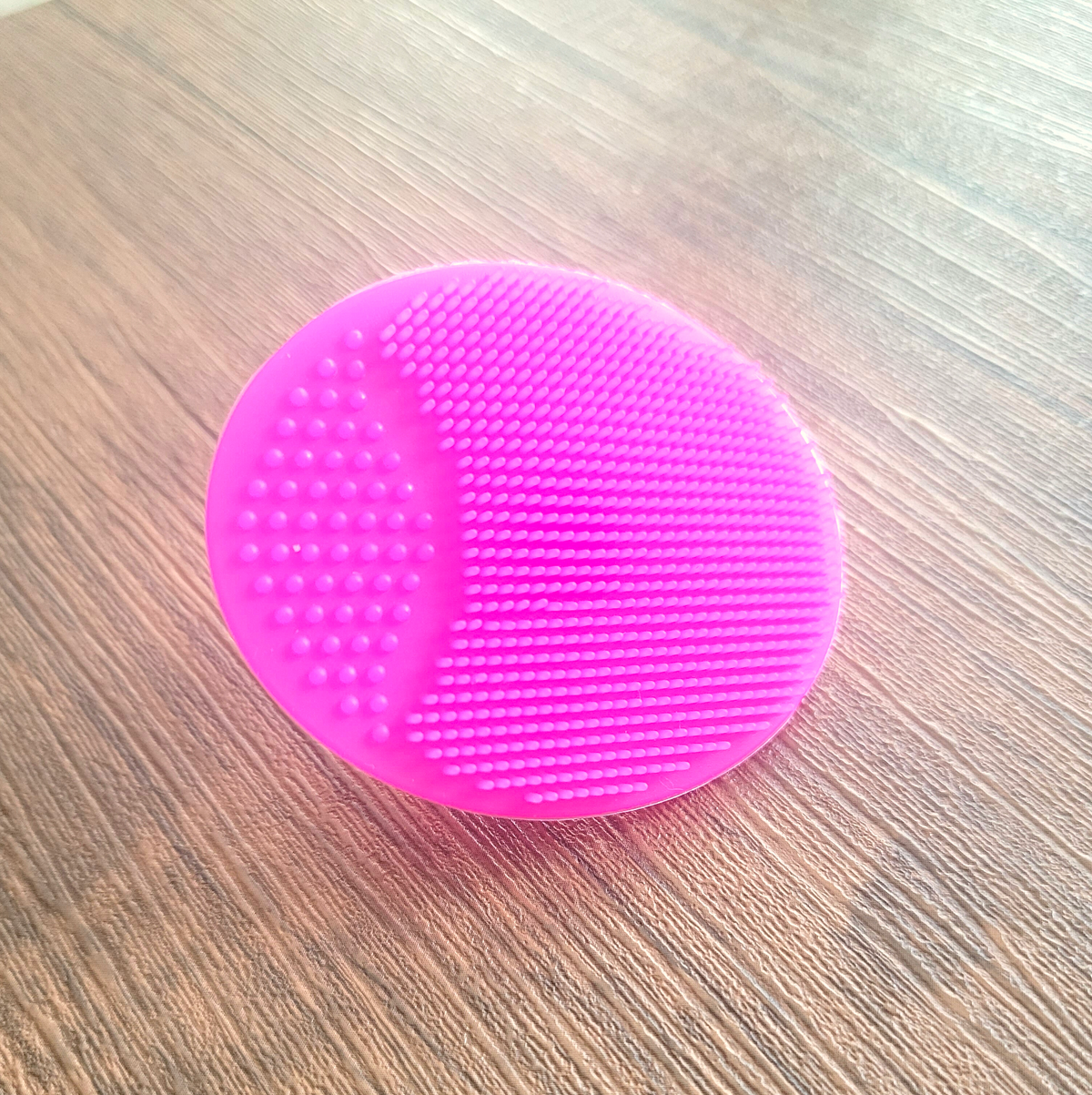 Pink Soft Silicone Facial Cleansing Brush
