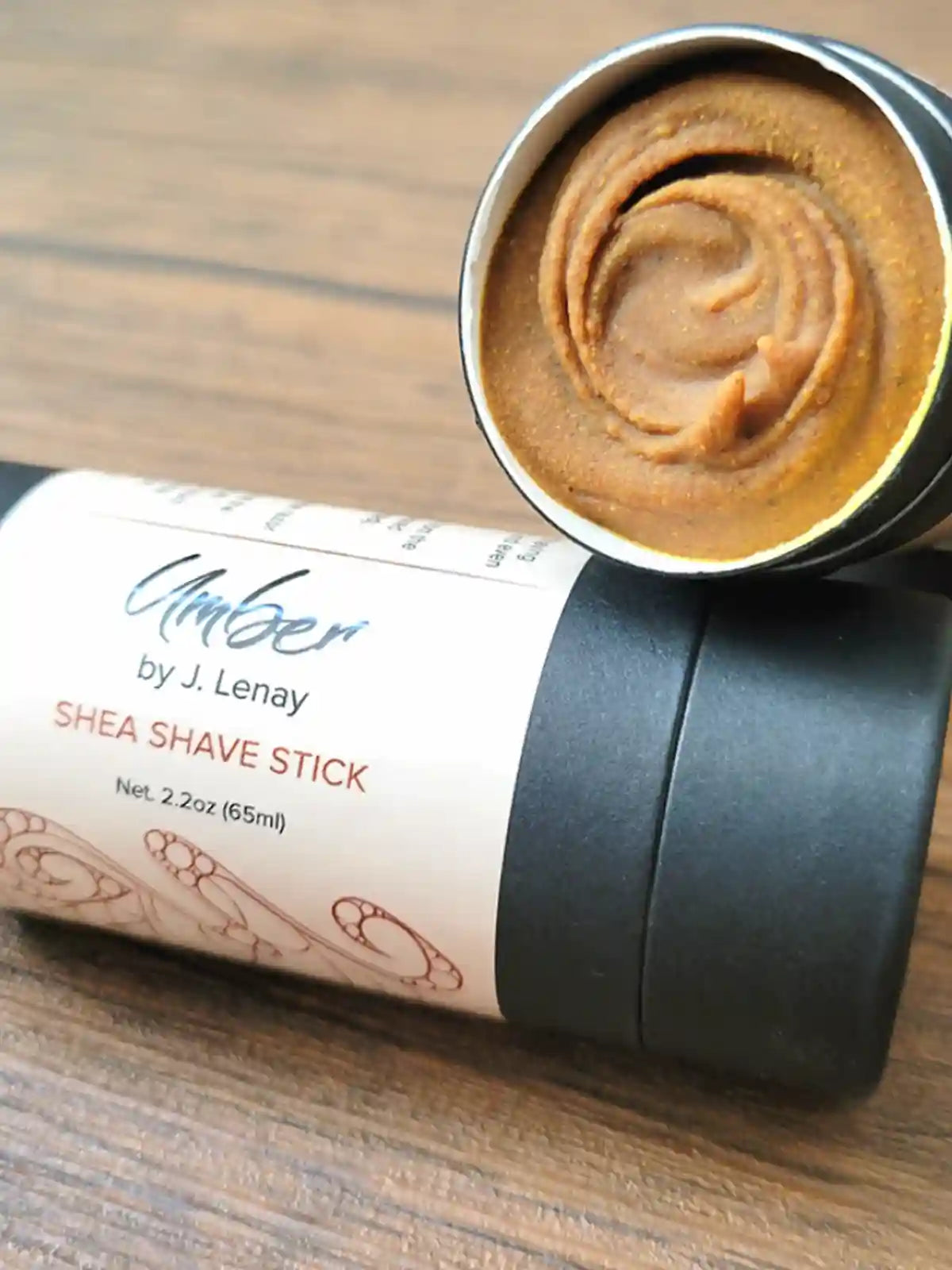Umber by J. Lenay 2.2 oz Shea Butter Shave Stick helps moisturize skin and clear dark spots