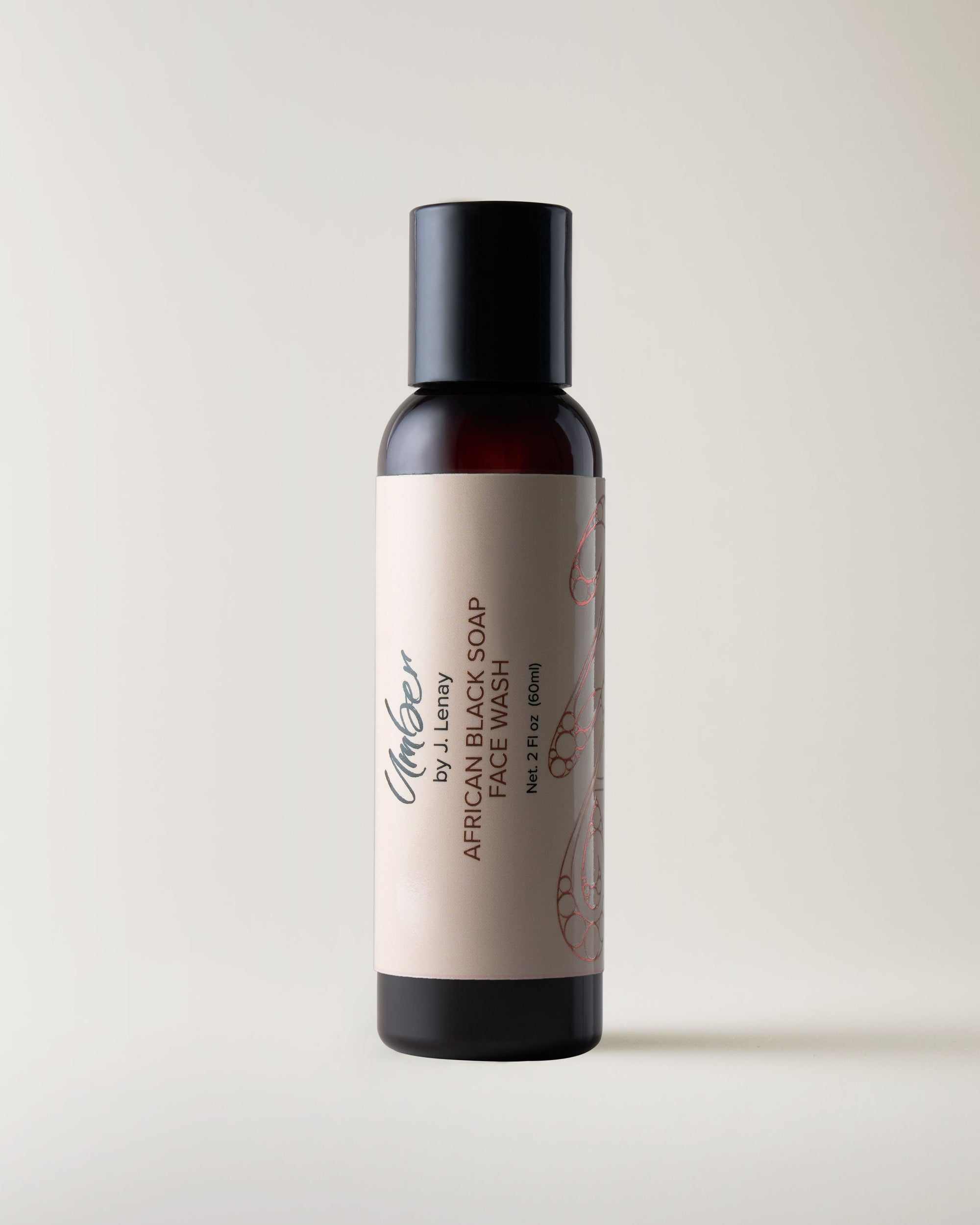 2 oz Liquid African Black Soap Face Wash