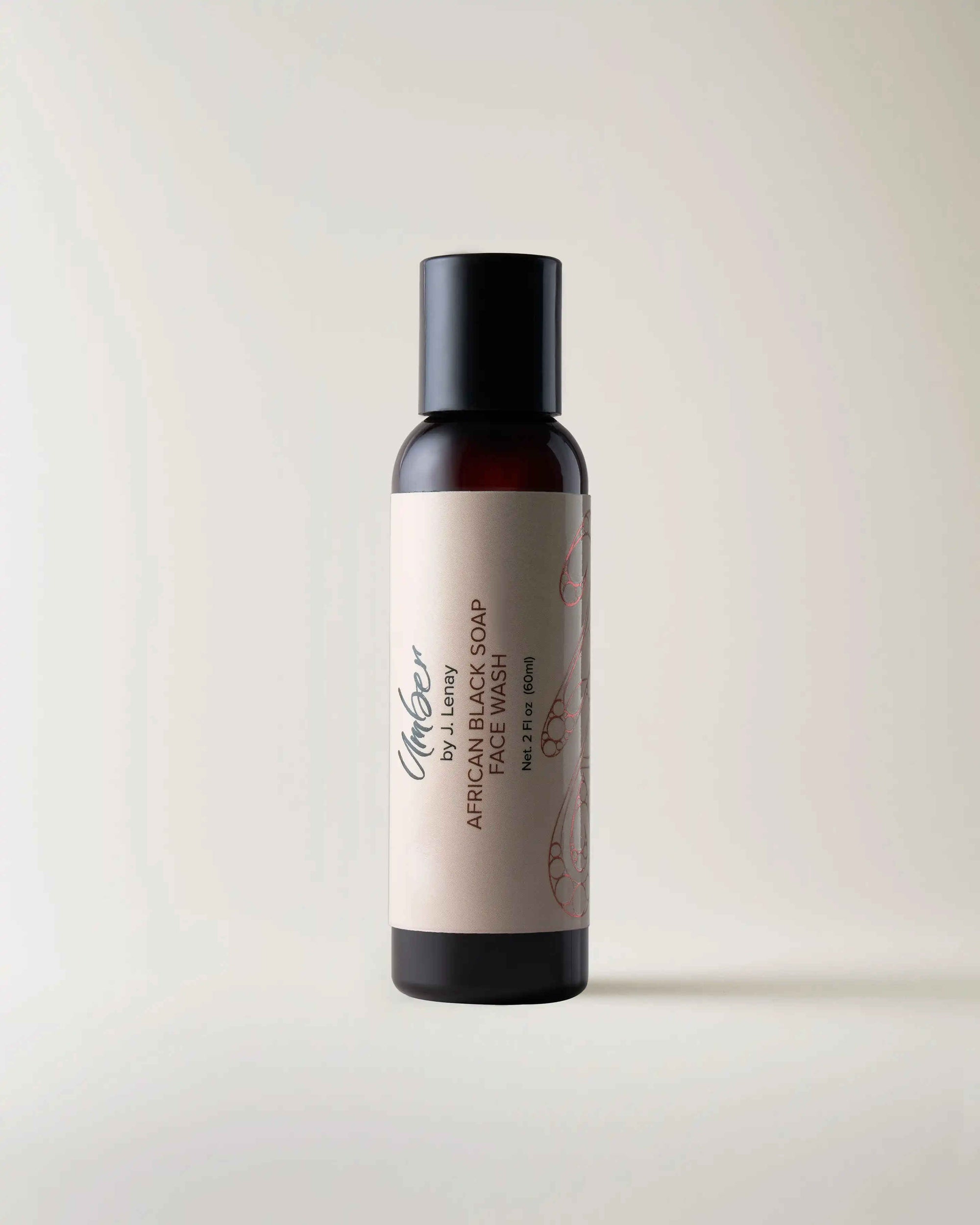2 oz Liquid African Black Soap Face Wash