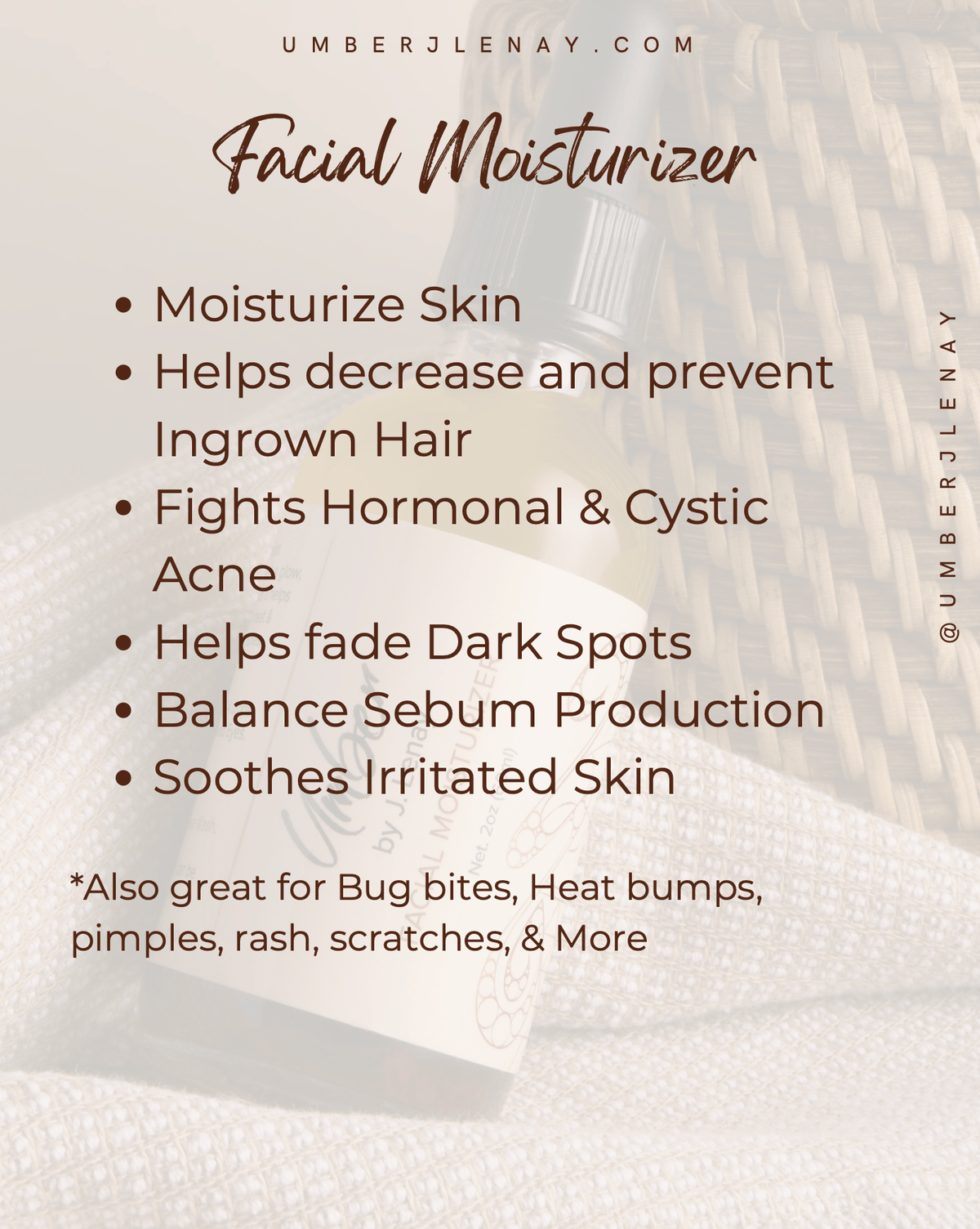 Facial Moisturizer - Ingrown Hair & Acne