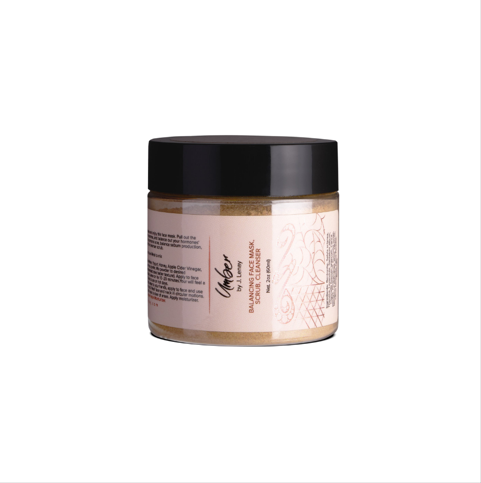 2 oz  Balancing Face Mask, Scrub, Cleanser