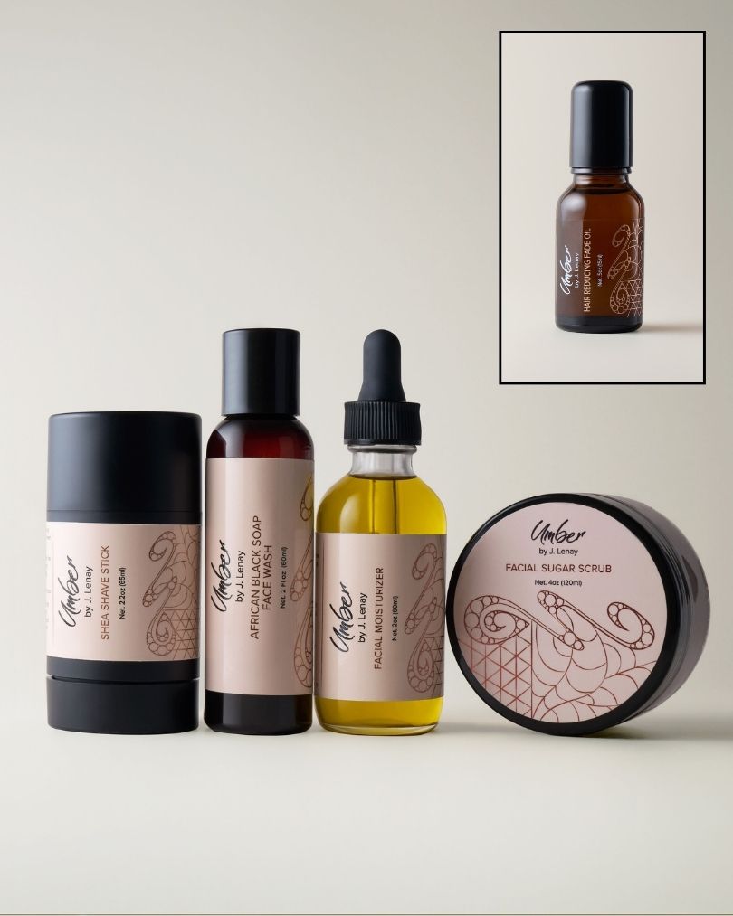 Shavers Bundle (Shea Stick, Sugar Scrub, Face Wash, &amp; Moisturizer)