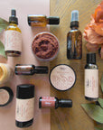 Umber Set (Hair Reducing Fade Oil,Scrub,FaceWash,Moisturizer, Mask, & Shea Stick)